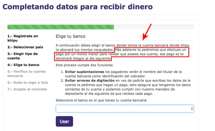 Elegir Banco
