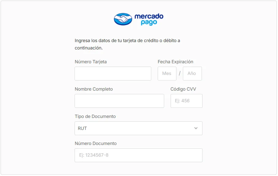 Mercado Pago settings saved