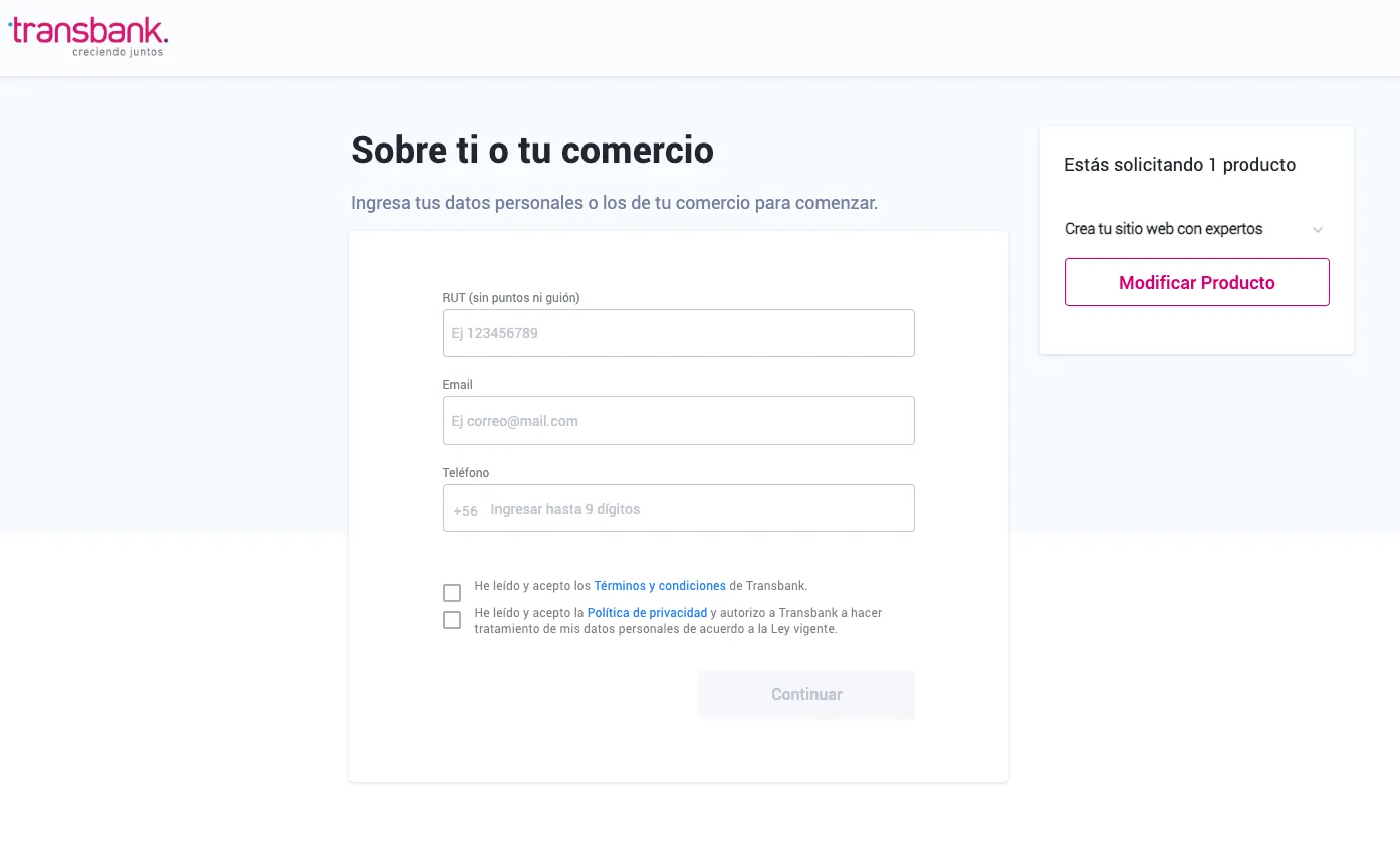 Request form